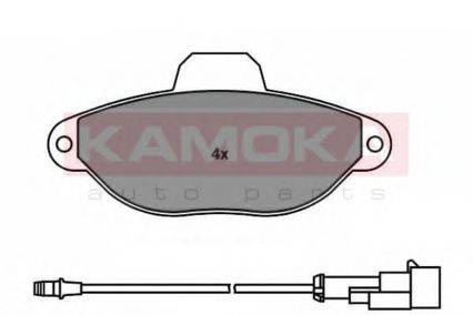 KAMOKA JQ1011850 Комплект тормозных колодок, дисковый тормоз