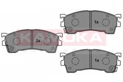 KAMOKA JQ1011900 Комплект тормозных колодок, дисковый тормоз