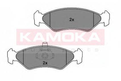 KAMOKA JQ1012164 Комплект гальмівних колодок, дискове гальмо