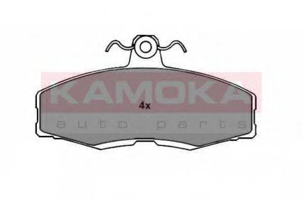 Комплект гальмівних колодок, дискове гальмо KAMOKA JQ101550