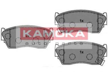 Комплект гальмівних колодок, дискове гальмо KAMOKA JQ1011526