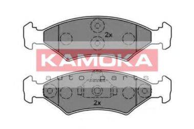 Комплект гальмівних колодок, дискове гальмо KAMOKA JQ101412