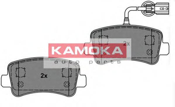KAMOKA JQ101144 Комплект тормозных колодок, дисковый тормоз