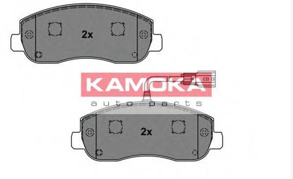 KAMOKA JQ101145 Комплект гальмівних колодок, дискове гальмо