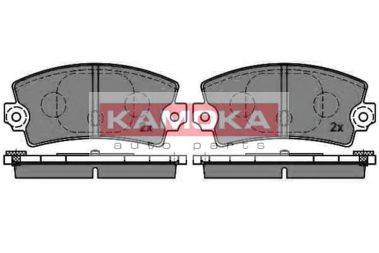 Комплект гальмівних колодок, дискове гальмо KAMOKA JQ101228