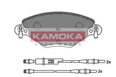 KAMOKA JQ1012822 Комплект тормозных колодок, дисковый тормоз