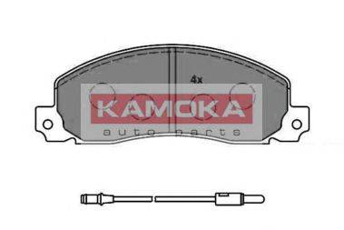 Комплект тормозных колодок, дисковый тормоз KAMOKA JQ101828