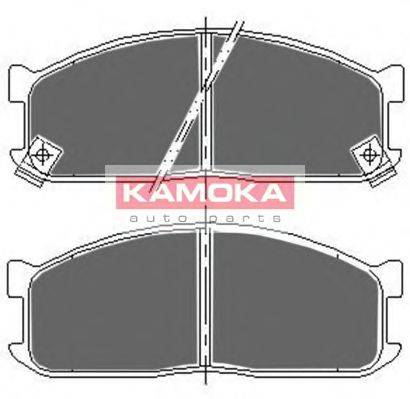 Комплект гальмівних колодок, дискове гальмо KAMOKA JQ1011514