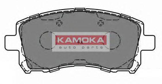 Комплект гальмівних колодок, дискове гальмо KAMOKA JQ1012654