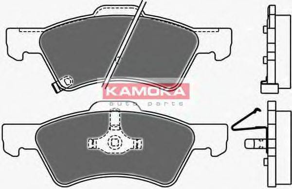 KAMOKA JQ1013020 Комплект тормозных колодок, дисковый тормоз