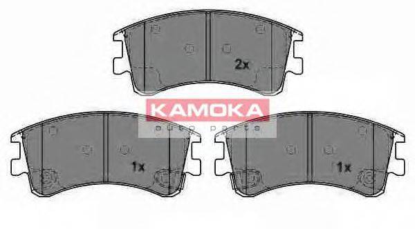 KAMOKA JQ1013238 Комплект тормозных колодок, дисковый тормоз