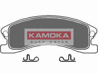 Комплект гальмівних колодок, дискове гальмо KAMOKA JQ1013318