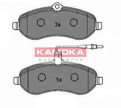 KAMOKA JQ1013542 Комплект тормозных колодок, дисковый тормоз