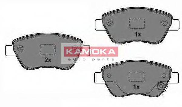 KAMOKA JQ1013840 Комплект тормозных колодок, дисковый тормоз