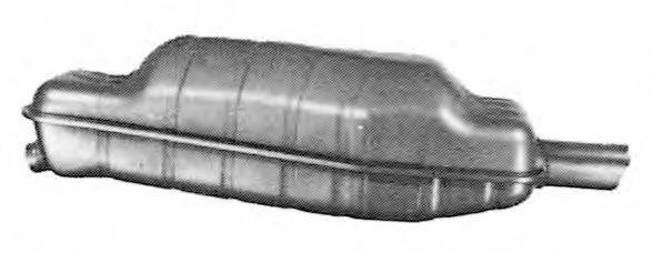 IMASAF 194607 Глушник вихлопних газів кінцевий