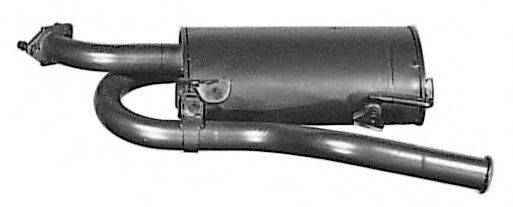 IMASAF MI3007 Глушник вихлопних газів кінцевий