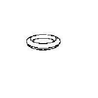 IMASAF 094002 Уплотнительное кольцо, труба выхлопного газа