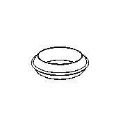 Уплотнительное кольцо, труба выхлопного газа IMASAF 09.40.62