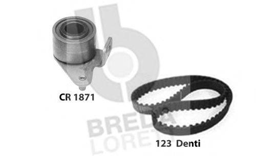 Комплект ременя ГРМ BREDA LORETT KCD0106