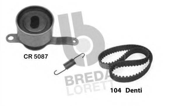 Комплект ременя ГРМ BREDA LORETT KCD0176