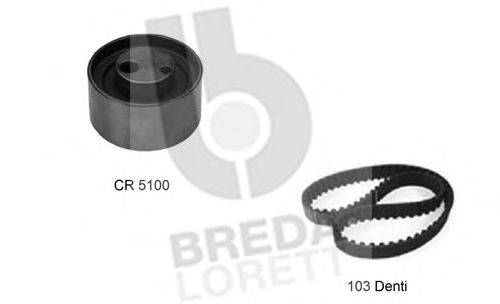 Комплект ременя ГРМ BREDA LORETT KCD0182