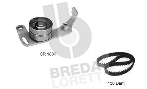 Комплект ременя ГРМ BREDA LORETT KCD0229