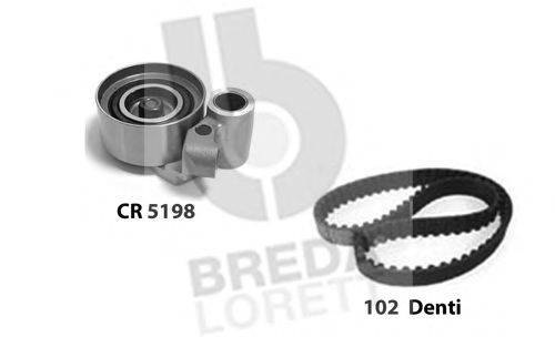 BREDA LORETT KCD0241 Комплект ременя ГРМ