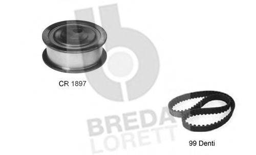 Комплект ременя ГРМ BREDA LORETT KCD0267