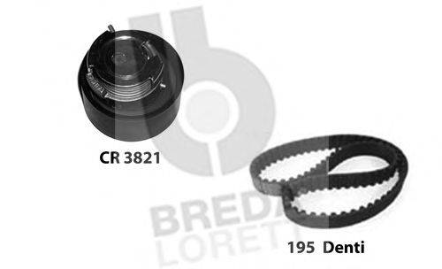 Комплект ременя ГРМ BREDA LORETT KCD0312