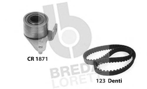 Комплект ременя ГРМ BREDA LORETT KCD0706