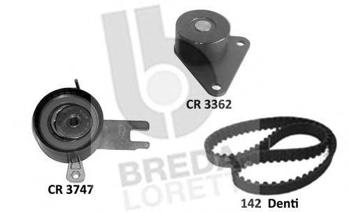 Комплект ременя ГРМ BREDA LORETT KCD0765