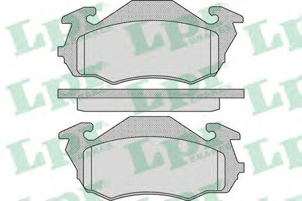 LPR 05P959 Комплект тормозных колодок, дисковый тормоз