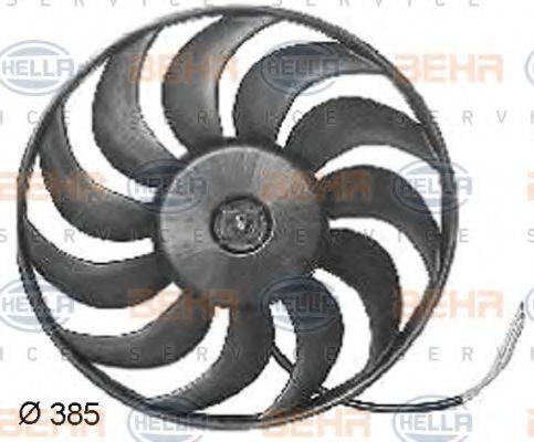 Вентилятор, охолодження двигуна HELLA 8EW 351 038-361