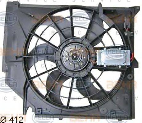 Вентилятор, охлаждение двигателя HELLA 8EW 351 038-391