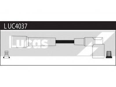 LUCAS ELECTRICAL LUC4037 Комплект дротів запалення