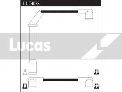 LUCAS ELECTRICAL LUC4078 Комплект дротів запалення