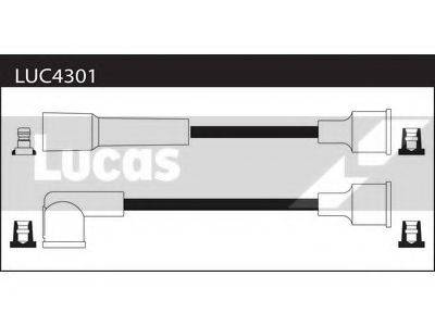 Комплект проводов зажигания LUCAS ELECTRICAL LUC4301