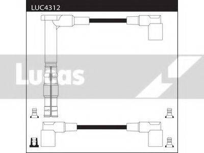 LUCAS ELECTRICAL LUC4312 Комплект дротів запалення