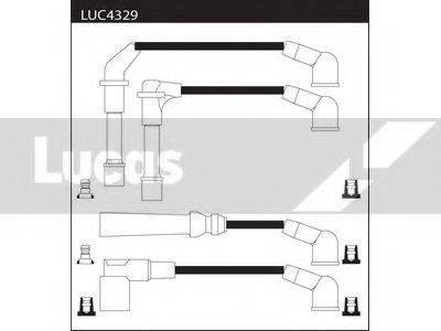 LUCAS ELECTRICAL LUC4329 Комплект дротів запалення