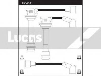 LUCAS ELECTRICAL LUC4341 Комплект дротів запалення