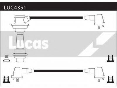 LUCAS ELECTRICAL LUC4351 Комплект дротів запалення
