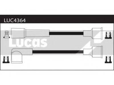 Комплект дротів запалення LUCAS ELECTRICAL LUC4364