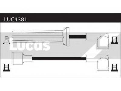 LUCAS ELECTRICAL LUC4381 Комплект дротів запалення