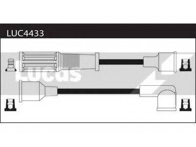 Комплект дротів запалення LUCAS ELECTRICAL LUC4433