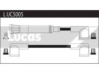 LUCAS ELECTRICAL LUC5005 Комплект дротів запалення