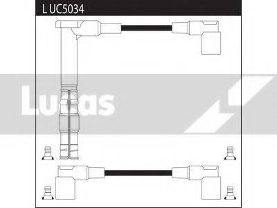 LUCAS ELECTRICAL LUC5034 Комплект проводов зажигания