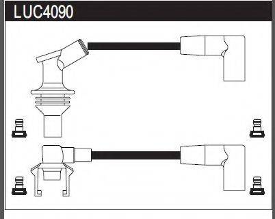 Комплект дротів запалення LUCAS ELECTRICAL LUC4090
