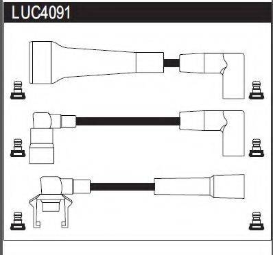 LUCAS ELECTRICAL LUC4091 Комплект дротів запалення
