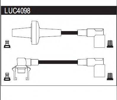Комплект дротів запалення LUCAS ELECTRICAL LUC4098