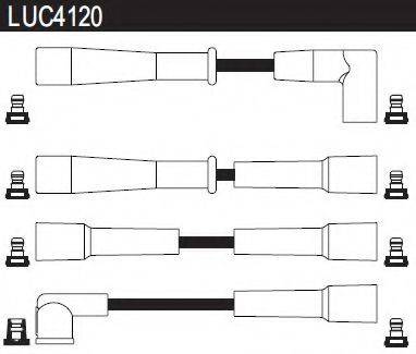 Комплект дротів запалення LUCAS ELECTRICAL LUC4120